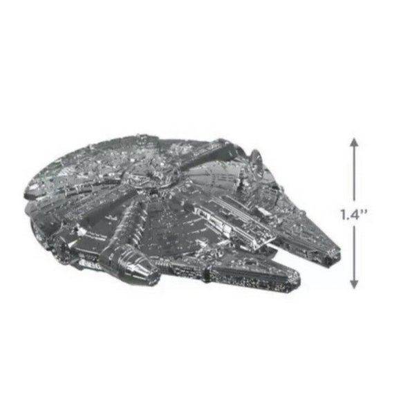 New 2021 Hallmark Keepsake Ornament Star Wars 25‎ Years MILLENNIUM FALCON… - Picture 5 of 10
